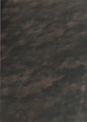 Foltos fényes fürdőruha anyag - DARK BROWN